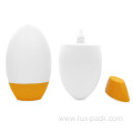 Glass sunscreen pump for lotion egg bottle